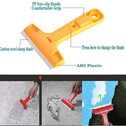 Glass Scraper Razor Blade,Paint Scraper,Window scraper for Remover...