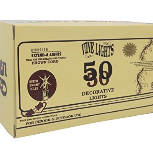 Vine lights 2270-02 50Lt Mini Bw Light Set Clear