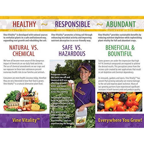 Vine Vitality All Purpose Fish & Kelp Liquid Fertilizer Concentrat...