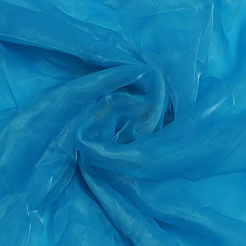 VINEX Pack of 10 Yard 58” inch Wide Bridal Solid Sheer Organza Bri...