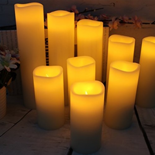 Vinkor Flameless Candles Battery Operated Candles 4 5 6 7 8 9...