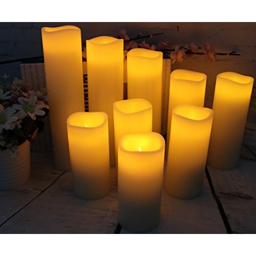 Vinkor Flameless Candles Battery Operated Candles 4 5 6 7 8 9...