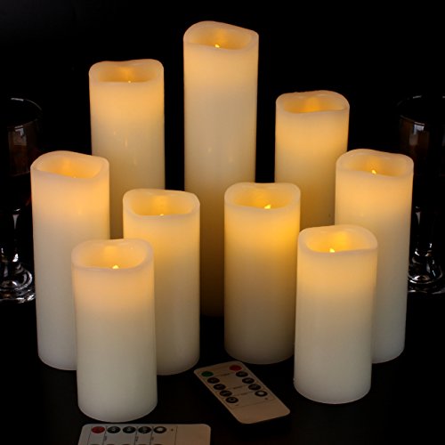 Vinkor Flameless Candles Battery Operated Candles 4 5 6 7 8 9...