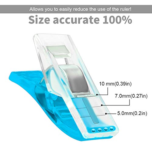 Multipurpose Sewing Clips 30 Pcs Premium Quilting Clips Assorted C...