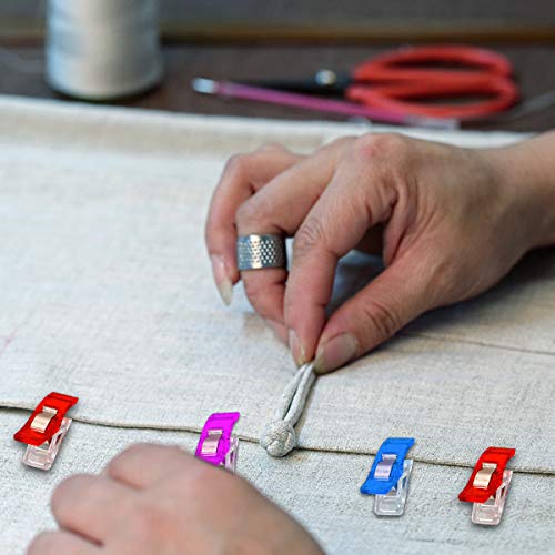 Multipurpose Sewing Clips 30 Pcs Premium Quilting Clips Assorted C...