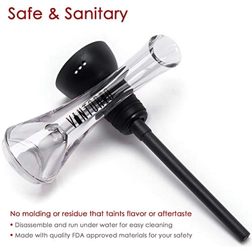 Vintorio Wine Aerator Pourer - Premium Aerating Pourer and Decante...
