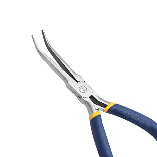 6 Mini Needle Nose Pliers with Comfort Grip Handles,2 Pliers Set ...