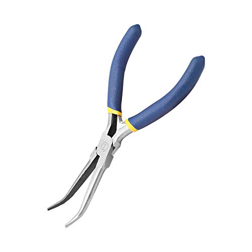 6 Mini Needle Nose Pliers with Comfort Grip Handles,2 Pliers Set ...