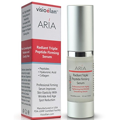 BEST 3 Peptide Firming Serum + Hyaluronic Acid + Collagen - Lift &...