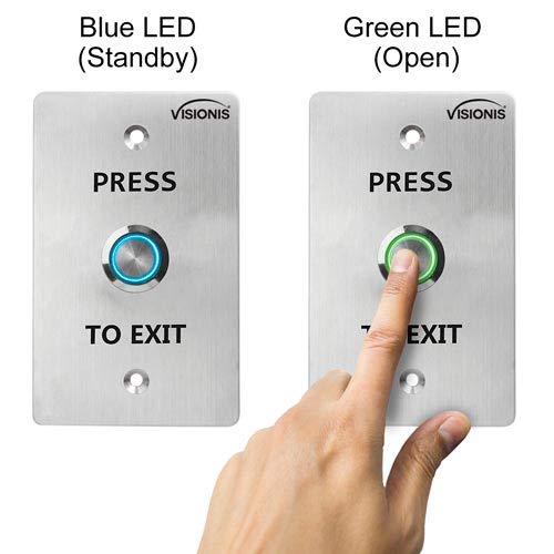 Visionis FPC-5326 One Door Access Control Outswinging Door 600lbs ...
