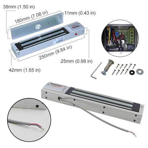 Visionis FPC-5326 One Door Access Control Outswinging Door 600lbs ...
