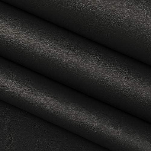ViSTA Vinyl Black Weatherproof Faux Leather Finish Marine Vinyl Fa...