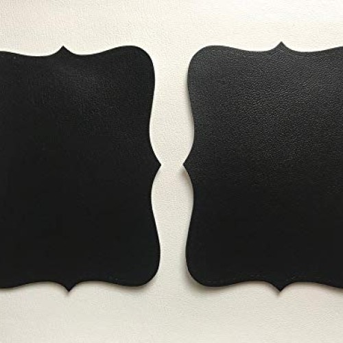 ViSTA Vinyl Black Weatherproof Faux Leather Finish Marine Vinyl Fa...
