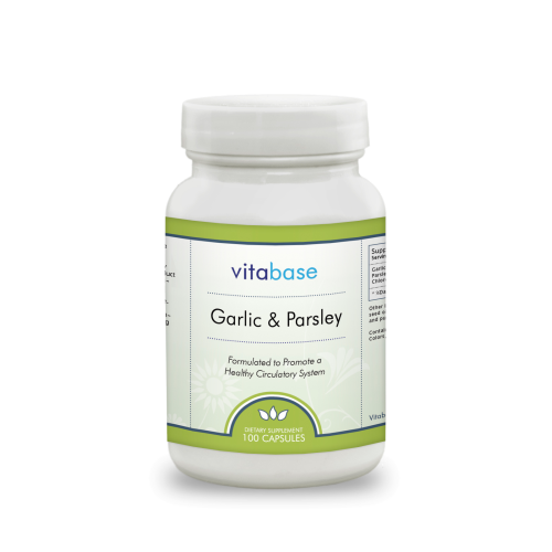 Vitabase Garlic and Parsley 100 Softgel Capsules