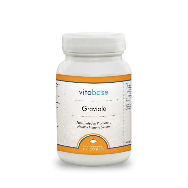 Vitabase Graviola 650 mg – 100 Capsules