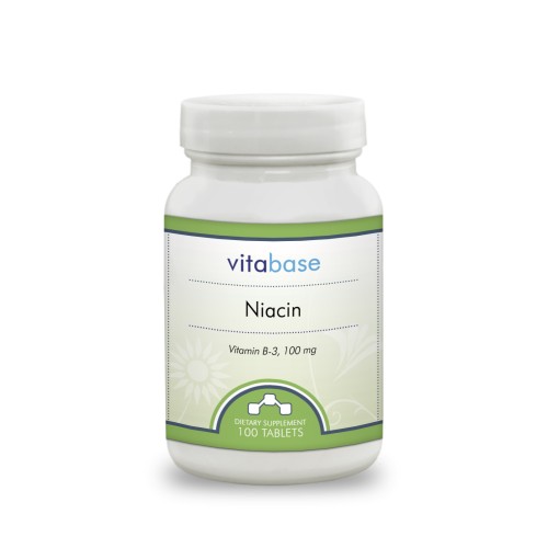 Vitabase Niacin Vitamin B3 100 mg