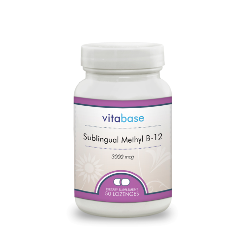Vitabase Sublingual Methyl B-12 3000 mcg