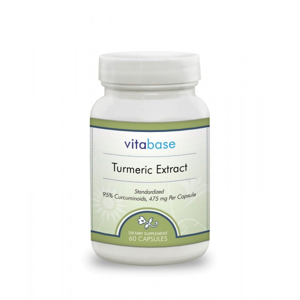 Vitabase Turmeric Extract 500 mg – 60 Vegetarian Capsules