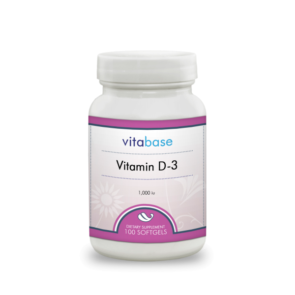 Vitabase Vitamin D-3 1000 IU