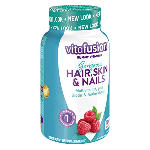 Vitafusion Gorgeous Hair, Skin Nails Multivitamin Gummy Vitamins, ...