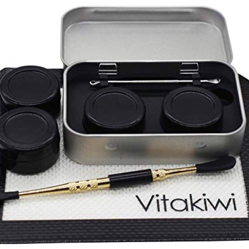 Silicone Wax Carving Travel Tin Kit with 5ml Silicone Concentrate ...