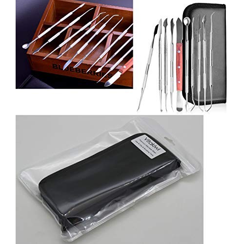 Vitakiwi Double-Ended Stainless Steel Wax Clay Sculpting Carving D...