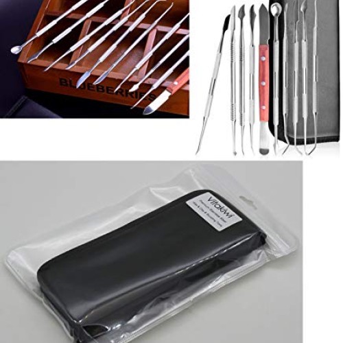 Vitakiwi Double-Ended Stainless Steel Wax Clay Sculpting Carving D...