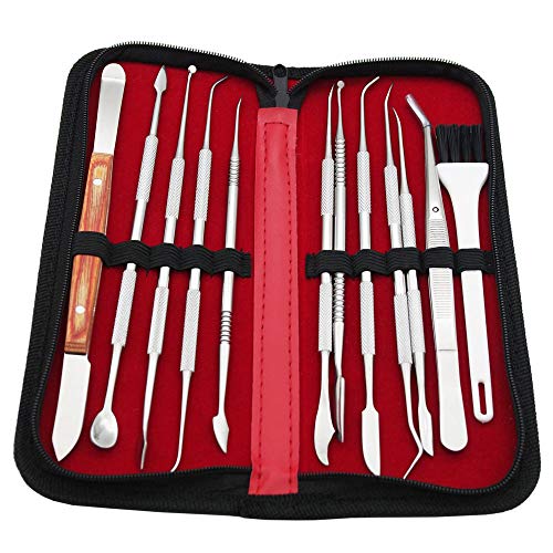 Vitakiwi Double-Ended Stainless Steel Wax Clay Sculpting Carving D...