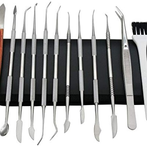 Vitakiwi Double-Ended Stainless Steel Wax Clay Sculpting Carving D...