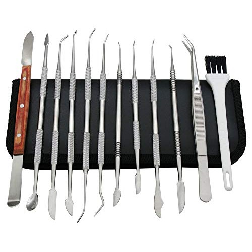 Vitakiwi Double-Ended Stainless Steel Wax Clay Sculpting Carving D...