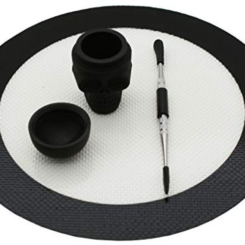Vitakiwi Silicone Wax Carving Kit Set with Non-stick 15ml Skull Bl...