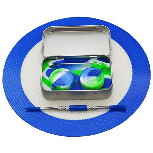 Vitakiwi Silicone Wax Carving Travel Kit Set - Non-stick 5ml Conce...