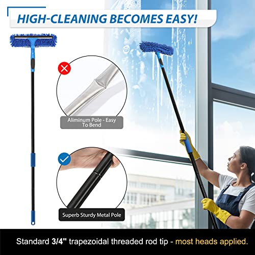VITEVER Professional Window Squeegee Cleaner Tool with Extension P...
