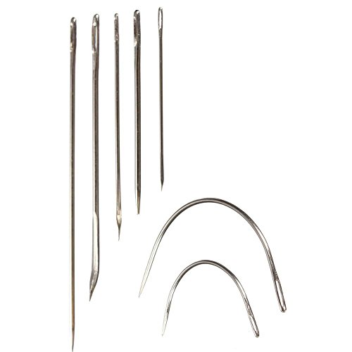 Heavy Duty Hand Sewing Needles Kit for Home Upholstery Carpet Leat...