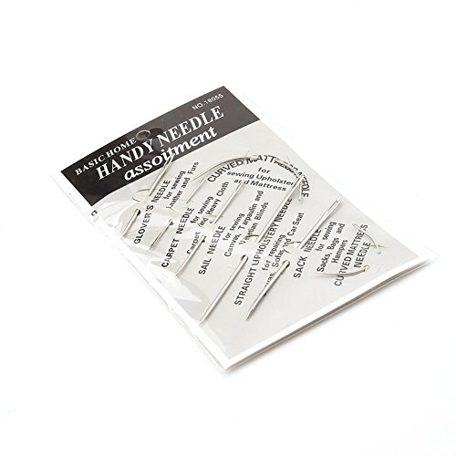Heavy Duty Hand Sewing Needles Kit for Home Upholstery Carpet Leat...