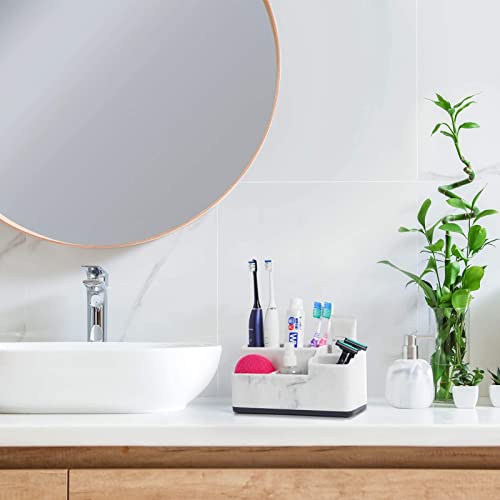 Vitviti Toothbrush Holder for Bathroom, Bathroom Storage Organizer...
