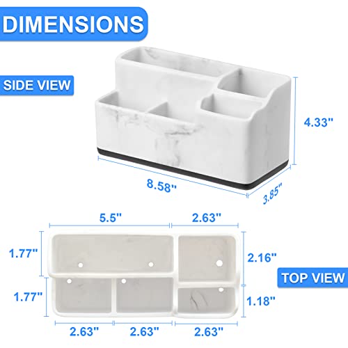 Vitviti Toothbrush Holder for Bathroom, Bathroom Storage Organizer...