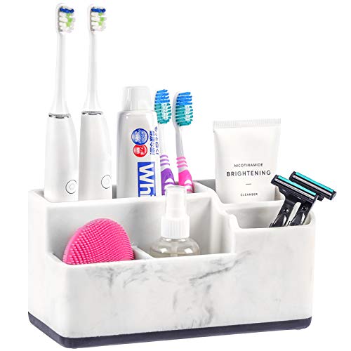 Vitviti Toothbrush Holder for Bathroom, Bathroom Storage Organizer...