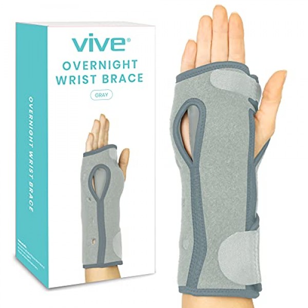 Sleep Support For Left Vive Night Wrist Brace Right Hand Cushion Compressio 