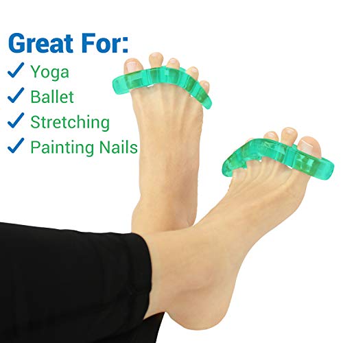ViveSole Toe Stretchers Separators 4 Pieces - Gel Therapeutic Sp...
