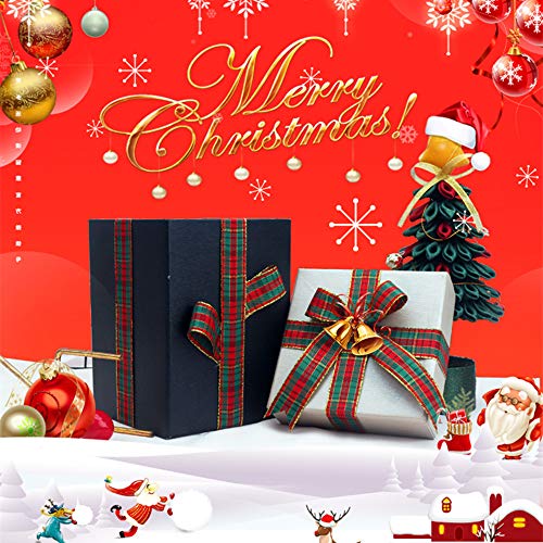 Christmas Plaid Checkered Ribbon 25 Yard Each Roll 100% Polyester ...