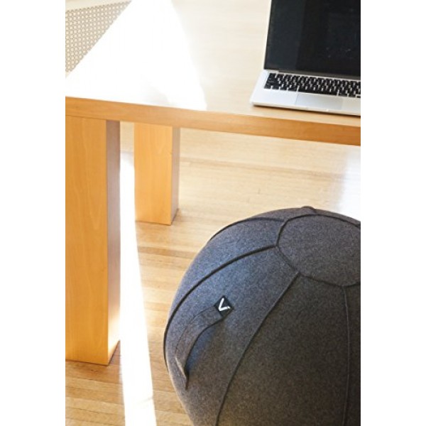 Vivora Luno - Sitting Ball Chair for Office, Dorm, and Home, Light...