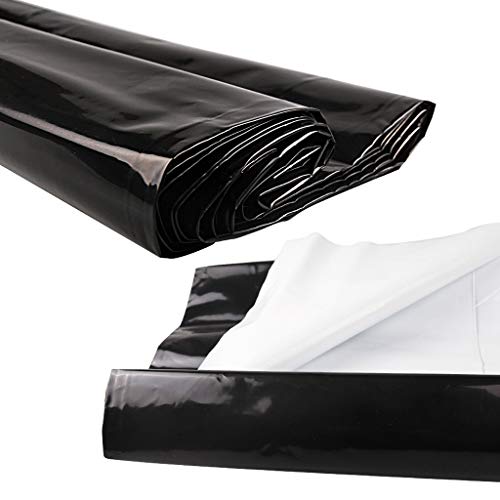 VIVOSUN 5.5 Mil Panda Film and Heavy Duty Peel and Stick Zipper