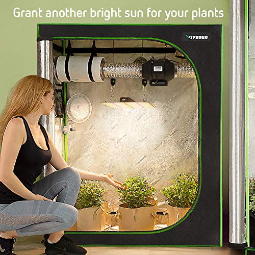 VIVOSUN Latest 2-Pack VS1000 LED Grow Light with Samsung LM301H Di...