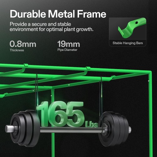 VIVOSUN S888 8x8 Large Grow Tent 96