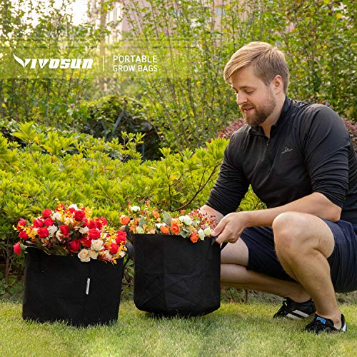 VIVOSUN VS4000 LED Grow Light with Grow Bag, Film Foil Roll