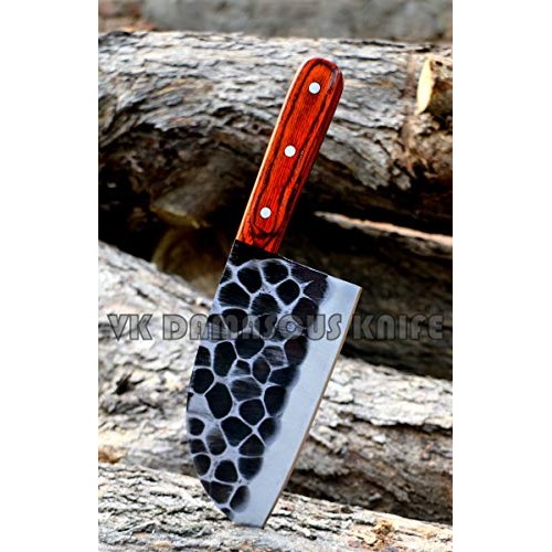 Handmade forged Carbon Steel butcher Serbian Cleaver Chopper Kitch...