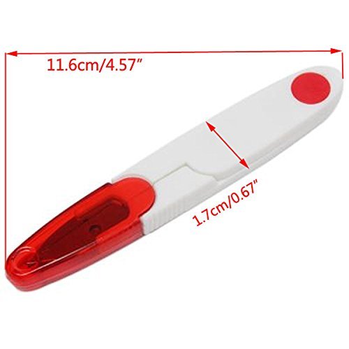 VNDEFUL 4PCS Portable Plastic Easy Grip Handle Sewing Snip Thread ...