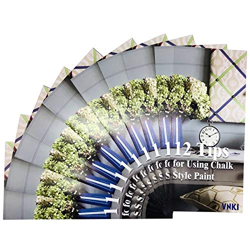 VNKI 6PCS Chalk Paint & Wax Brush Set for Painting and Refinishing...