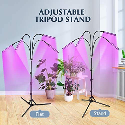 Grow Light with Stand, Slaouwo LED Grow Lights for Indoor Plants, ...